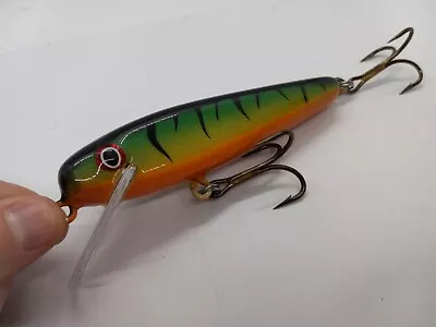 5  OG Lynch Perch Orange Belly Crankbait Jerkbait Musky Lure • $28.99