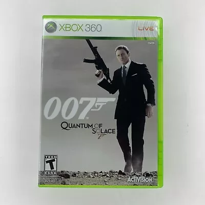 007 Quantum Of Solace - (Xbox 360) - Complete • $13