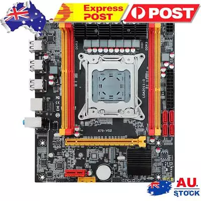 X79 Desktop Mainboard LGA 2011 6*USB2.0 Interface PCI-E 16X Fit For Intel CPU E5 • $61.50