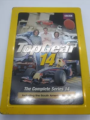 DVD -  'TOP GEAR'  The Complete Series 14 Steel Case  (Region 4) • $17.95