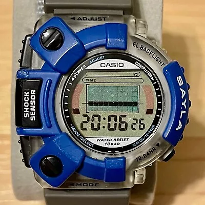Casio Cyber Max JG-320 Punch Force Game Rare Vintage Cybermax Digital Watch 300 • $119.99