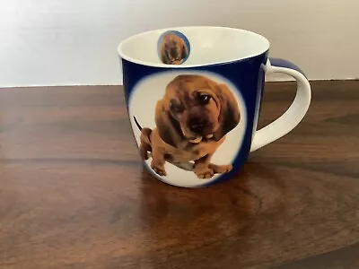 Mulberry Blood Hound Puppy  Dog Mug 12 Oz- Ross Berrie • $15