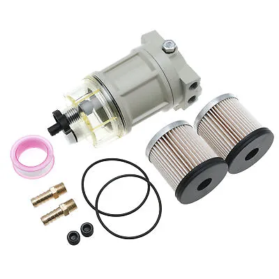 R12H (R12T Upgrade) Fuel Water Separator Marine Complete Combo S3240 120AT NPT • $34.49