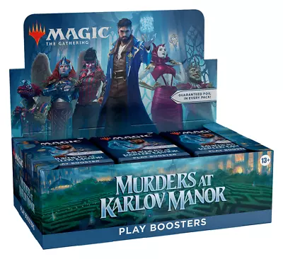 Murders At Karlov Manor Play Booster Box MKM Magic The Gathering New Sealed MTG • $96.98