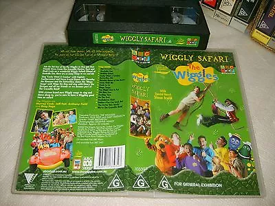 THE WIGGLES: WIGGLY SAFARI - ABC 4 Kids Original Wiggles & Steve Irwin VHS Issue • $19.95