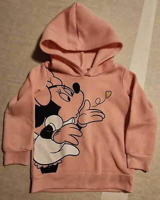 Toddler Girl Disney Minnie Mouse Hoodie Size 3T • $12