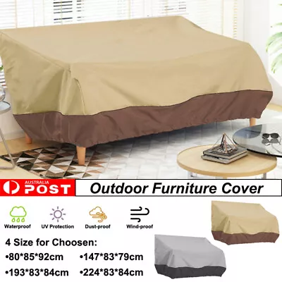 $27.07 • Buy Waterproof Outdoor Furniture Cover Patio Chair Cover Lounge Deep Seat Sofa Cover