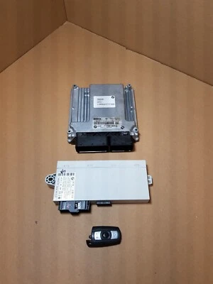 £184.99 • Buy BMW E81 E87 E90 E91 120d 320d M47N2 163HP ECU Kit DDE 7799855 CAS2 + Key Manual