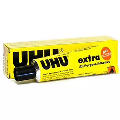 4 X UHU All Purpose Glue GEL 35ml Extra Strong Clear Adhesive Boxed • £12.99