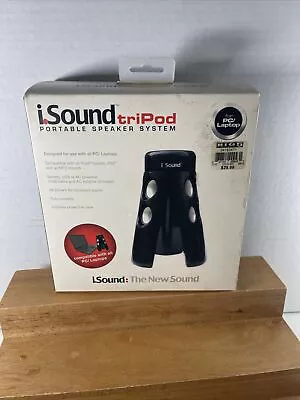 $30.42 • Buy NOS VTG SEALED I.Sound Portable Tripod Speaker System For IPod/ Mp3 Players/PSP 