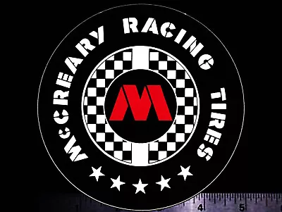 McCREARY Racing Tires - Original Vintage 1960's 70's Racing Decal/Sticker • $6.95