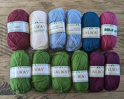 12 Skeins Plymouth Galway  Yarn 100 Grams. (4Z) • $20