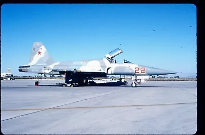 209-20 ORIGINAL K64 SLIDE: USN Northrop F-5E Tiger II 160794/AF-22 VFC-13 • $5