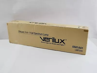 Verilux OSO1AA1 LMP200 Deluxe 3 In 1 Full Spectrum Lamp New  • $126.30