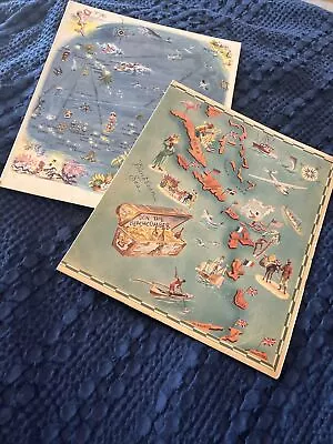 $180 • Buy 2 Don The Beachcomber Tiki Bar Menus Hollywood Ca 1947 1948