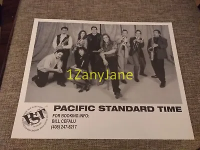 P267 Band 8x10 Press Photo PROMO MEDIA PACIFIC STANDARD TIME PST BILL CEFALU • $22.46