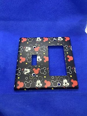 Light Switch Plate Outlet Covers DISNEY DECOR ~ RETRO CLASSIC MICKEY MOUSE • $7.64