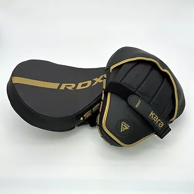 Boxing Pads Focus Mitts By RDX MMA Kickboxing Punching Mitts Muay Thai Pads • $29.99