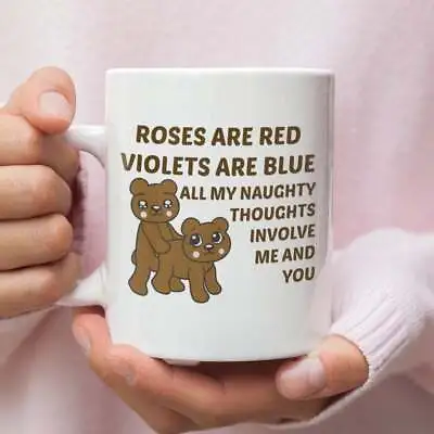 $26.99 • Buy Funny Valentines Day Gift For Him Naughty Valentines Day Mug For Him Funny
