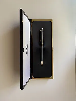 Montblanc Meisterstuck 145 Gold-Coated Ballpoint Pen Classique • $255