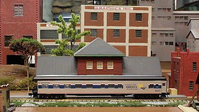 N Scale Passenger Car Micro Trains Line 144 00 740 Amtrak 50th Anniversary Car • $34.99