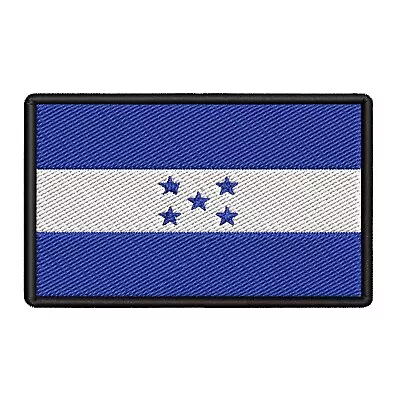 Honduras Flag Patch Embroidered Iron-on Badge DIY Applique • $6.95