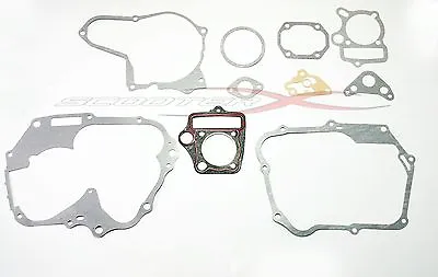 47mm Gasket Kit 70cc Lifan Pit Bike Atv Pocket Head Clutch Exhuast Cylinder Case • $15.98