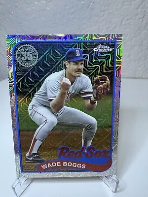 Wade Boggs T89C-36 Mega Box Mojo Refractor - 2024 Topps Chrome 1989  • $2.99