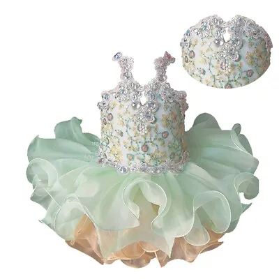 Jenniferwu Toddler Baby Girls Formal Dresses Pageant Party Lace Dress Handmade • $54.28