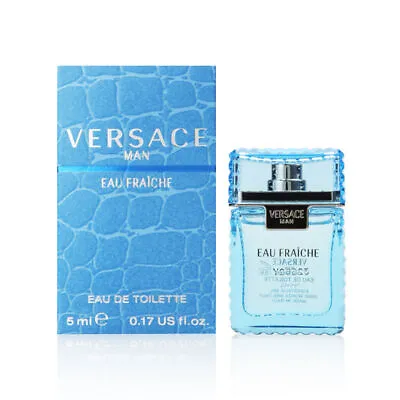 Versace Man Eau Fraiche By Versace For Men 0.17 Oz Eau De Toilette Miniature • $8.69