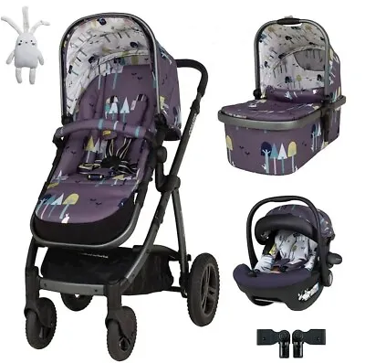 Cosatto Wow 2 Travel System Bundle Wilderness With Car Seat & Raincover • £499.95