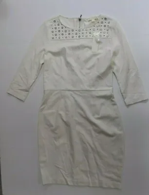 Erin Fetherston Womens Sylia White Dress Size 12 NWT $275 • $39.99