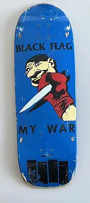 Black Flag My War Skateboard 10  Deck - ELEPHANT - Mike Vallely - USED • $100