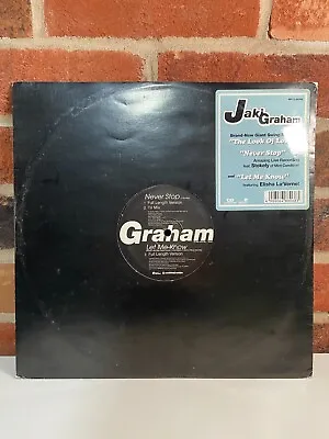 JAKI GRAHAM - The Look Of Love / Never Stop 12  Vinyl RARE Japan Mixed & Pressed • £16.99