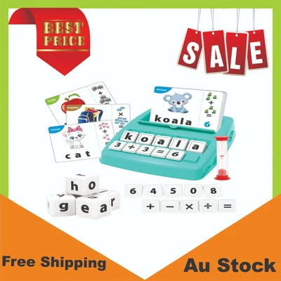 $33.65 • Buy KaeKid Kids Learning Toys For 3 4 5 6 7 8 Year Old's Matching Letter-Au