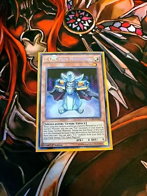 Yugioh Tcg T.g. Cyber Magician Lc5d-en205 Secret 1st Edition  • $5.50