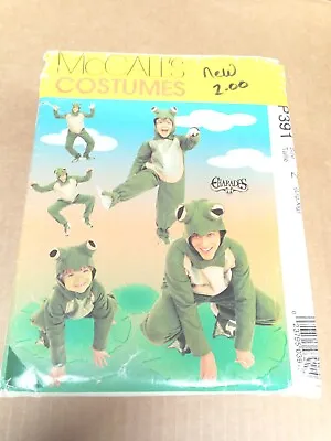 $8 • Buy McCall’s P391 Adults’ Frog Costume Sewing Pattern Uncut 1998 Size Z (Large-XL)