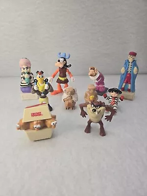 Vintage Lot Of 10 Random McDonalds Burger King Happy Meal Toys Figures  • $12