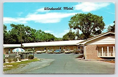 1970s~Martinsburg West Virginia WV~Windewald Motel~US 11~Vintage 70s Postcard • $3
