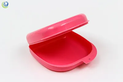 Orthodontic Retainer Mouthguard Mouthpiece Bleaching Case Box -12 Pieces Pink • $14.95
