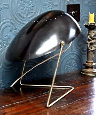 Gerald Thurston Cricket Table/Desk Lamp Wall Lightolier Vintage Mid-Century 50's • $599.90