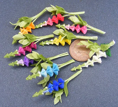Foxglove Flowers Garden Accessory Tumdee 1:12 Scale Dolls House Miniature ML • £1.50