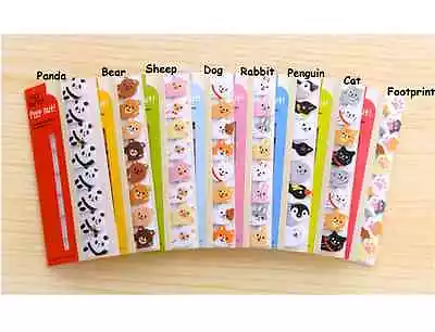 120pages Cute Pet Self Adhesive Paper Tape / Sticky Note / Memo / Writing Pad • $4.20