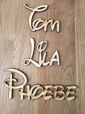£0.99 • Buy Wooden Words/Letters,Personalised Names Wedding/Home/Gift Letters Names