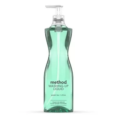 Method Washing Up Liquid Green Tea & Citrus 532ml-9 Pack • £29.65