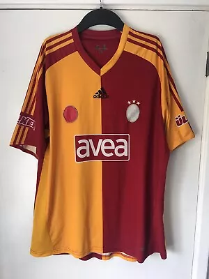 Vintage Galatasaray Home Football Shirt 2008-09 Adidas Mens Xl Rare • £22