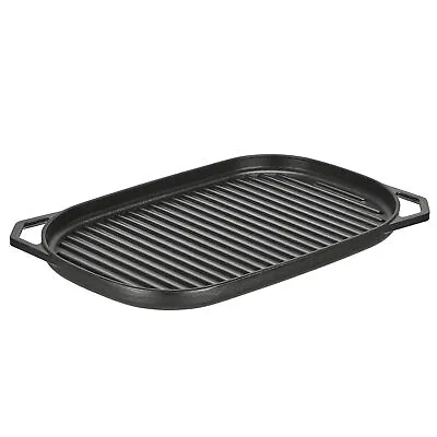 £29.99 • Buy Fissler Griddle Plate Grill Pan Cast Iron Indoor BBQ Hob Oven Healthier Cooking