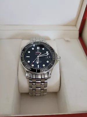 OMEGA Seamaster Men's Black Watch - 212.30.41.20.01.003 • $5500