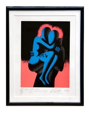 Mark KOSTABI:  Heartshare  - Serigraph Signed Numbered Ltd.Ed. Framed • $149.99