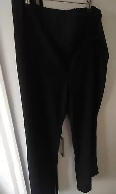 NEXT Maternity Elegant Black Trousers Size 18 Long • £6.90